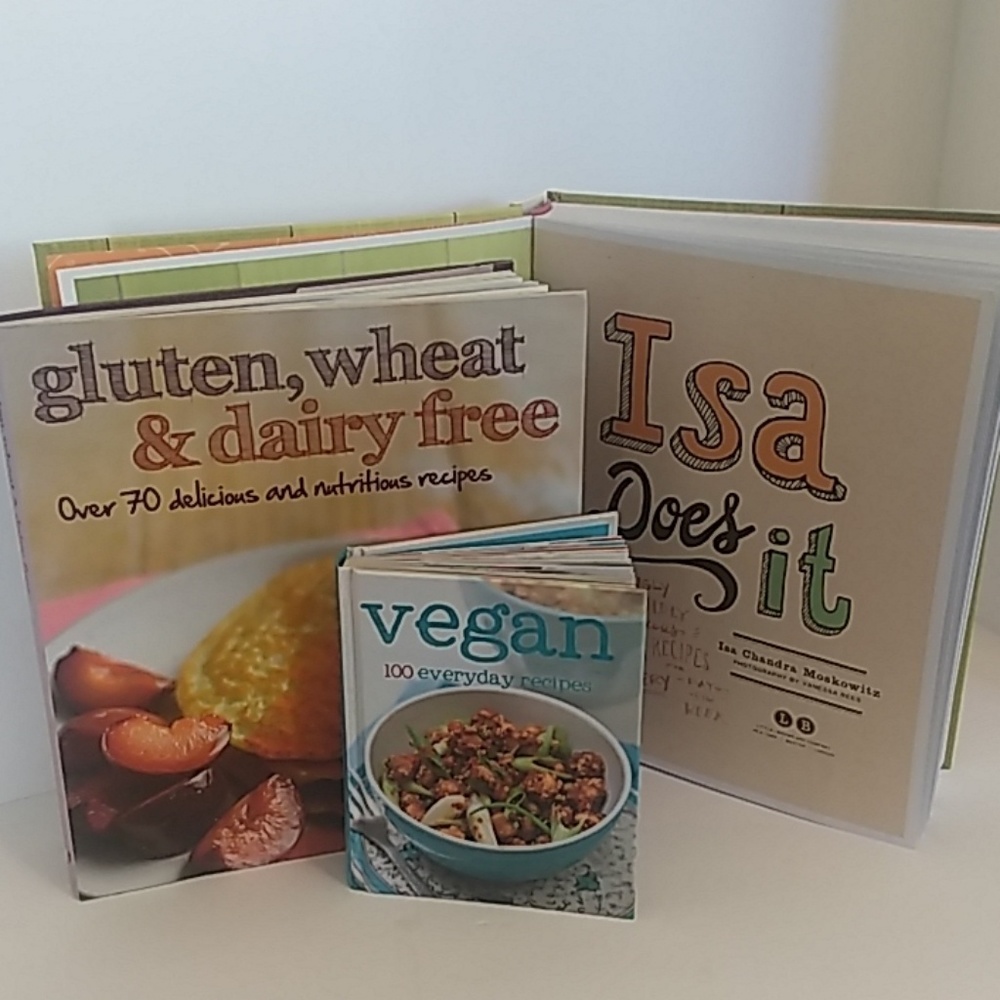 Vegan , Gluten Free etc .Cook Books